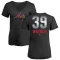 Women's Hoyt Wilhelm Midnight Mascot V-Neck T-Shirt - Black