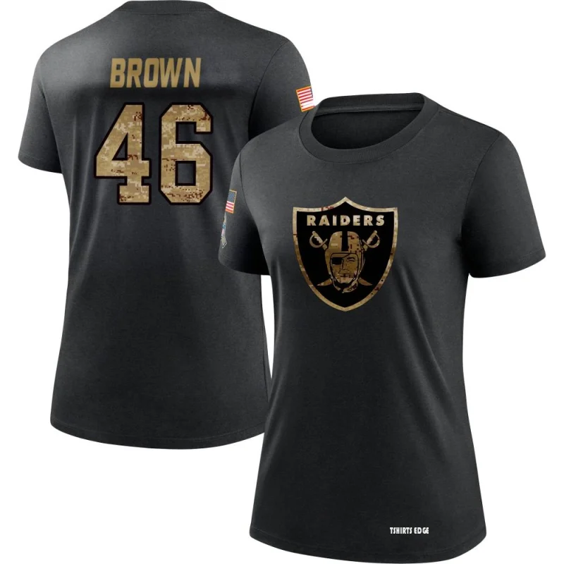 Women's Ike Brown 2020 Salute To Service Performance T-Shirt