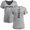 Women's Irving Fryar Backer V-Neck T-Shirt - Ash