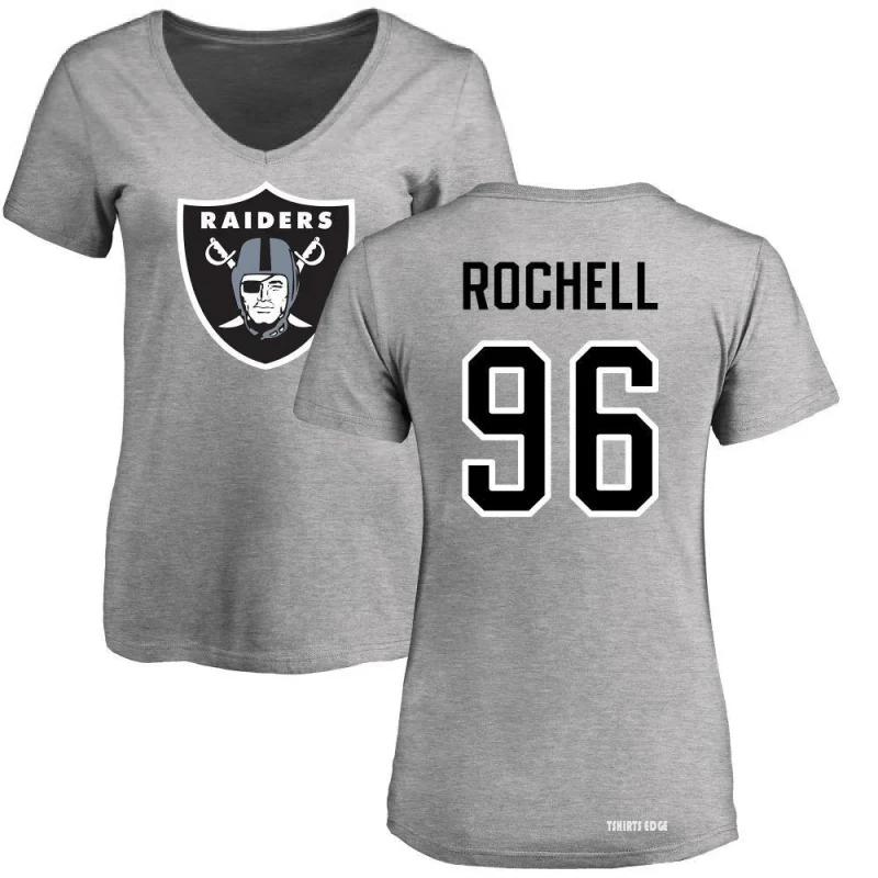 Isaac Rochell Name & Number T-Shirt - Ash - Tshirtsedge