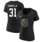 Women's Isaiah Saville 2023 Stanley Cup Final Name & Number V-Neck T-Shirt - Black