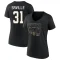 Women's Isaiah Saville 2023 Western Conference Champions Goal Tender V-Neck T-Shirt - Black