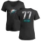 Women's Isaiah Wynn Midnight Mascot T-Shirt - Black