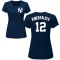 Women's Isiah Kiner-Falefa Name & Number T-Shirt - Navy