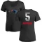 Women's Jabrill Peppers Midnight Mascot T-Shirt - Black