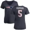 Women's Jabrill Peppers Name & Number T-Shirt - Navy