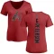 Women's Jace Peterson Backer Slim Fit T-Shirt - Red