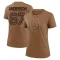 Women's Jack Anderson Legend 2023 Salute To Service Performance T-Shirt - Brown