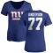 Women's Jack Anderson Name & Number Slim Fit T-Shirt - Royal