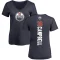 Women's Jack Campbell Backer Slim Fit V-Neck T-Shirt - Navy