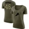 Women's Jack Campbell Legend Salute to Service Scoop Neck T-Shirt - Olive