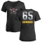 Women's Jack Suwinski Midnight Mascot V-Neck T-Shirt - Black