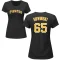 Women's Jack Suwinski Name & Number T-Shirt - Black