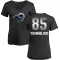 Women's Jack Youngblood Midnight Mascot T-Shirt - Black