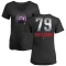 Women's Jackson Rutledge Midnight Mascot V-Neck T-Shirt - Black