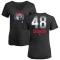 Women's Jacob deGrom Midnight Mascot V-Neck T-Shirt - Black