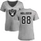 Women's Jacob Hollister Name & Number Slim Fit T-Shirt - Ash