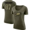 Women's Jadon Haselwood Legend Salute to Service Scoop Neck T-Shirt - Olive