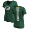 Women's Jaire Alexander Backer Slim Fit T-Shirt - Green