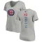 Women's Jake Arrieta Backer Slim Fit T-Shirt - Ash