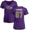 Women's Jake Guidone Name & Number Slim Fit T-Shirt - Purple