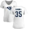 Women's Jake Hummel Name & Number Slim Fit T-Shirt - White