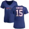 Women's Jake Kumerow Name & Number Slim Fit T-Shirt - Royal