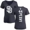 Women's Jake Peavy Backer Slim Fit T-Shirt - Navy