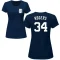 Women's Jake Rogers Name & Number T-Shirt - Navy