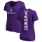 Women's Jake Wieneke Backer Slim Fit T-Shirt - Purple