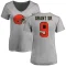 Women's Jakeem Grant Sr. Name & Number Slim Fit T-Shirt - Ash