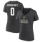 Women's Jakub Brabenec Heather 2023 Western Conference Champions V-Neck T-Shirt - Charcoal