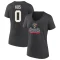 Women's Jakub Kos Heather 2023 Eastern Conference Champions V-Neck T-Shirt - Charcoal