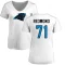 Women's Jalen Redmond Name & Number Slim Fit T-Shirt - White