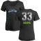 Women's Jamal Adams Midnight Mascot T-Shirt - Black