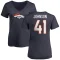 Women's Jamar Johnson Name & Number Slim Fit T-Shirt - Navy