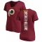 Women's James Smith-Williams Backer Slim Fit T-Shirt - Maroon