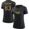 Women's Jamison Crowder 2020 Salute To Service Performance T-Shirt - Black