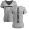 Women's Janarius Robinson Backer V-Neck T-Shirt - Ash