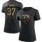 Women's Jaquan Amos 2020 Salute To Service Performance T-Shirt - Black