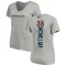 Women's Ja'Quan McMillian Backer V-Neck T-Shirt - Ash