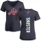 Women's Jared Shuster Backer Slim Fit T-Shirt - Navy