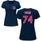 Women's Jared Young Name & Number T-Shirt - Navy