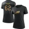 Women's Jason Kelce 2020 Salute To Service Performance T-Shirt - Black