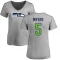 Women's Jason Myers Name & Number Slim Fit T-Shirt - Ash