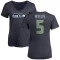 Women's Jason Myers Name & Number Slim Fit T-Shirt - Navy