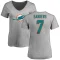 Women's Jason Sanders Name & Number Slim Fit T-Shirt - Ash