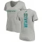 Women's Jason Taylor Backer V-Neck T-Shirt - Ash