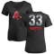 Women's Jason Varitek Midnight Mascot V-Neck T-Shirt - Black