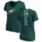 Women's Jay Ajayi Backer Slim Fit T-Shirt - Green